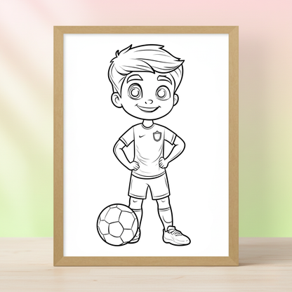 Niño Futbolista