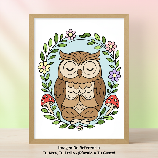 Búho Floral